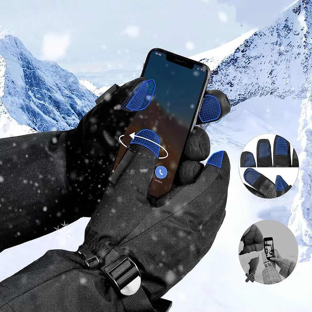 InnoWam Waterproof Heated Gloves with 3 Temperature Levels