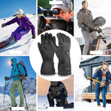 InnoWam Waterproof Heated Gloves with 3 Temperature Levels
