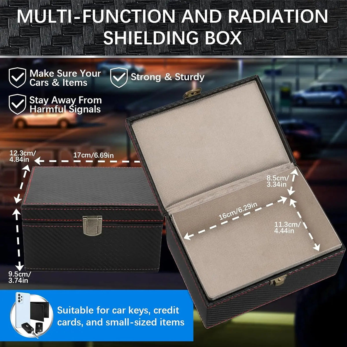 IronClado Faraday Box UK | Anti-Relay Car Key Signal Blocker