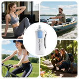 Klentax 1000ml Collapsible Water Filter Bottle UK