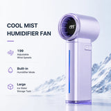 MistsyGo Portable Misting Fan with 199 Speeds