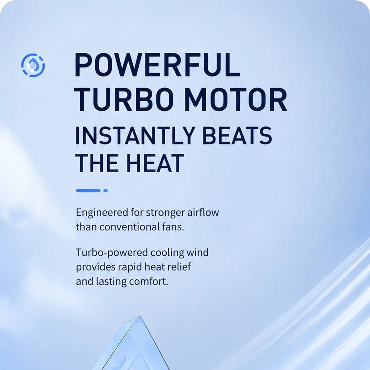 MistsyGo Portable Misting Fan with 199 Speeds