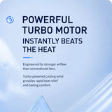 MistsyGo Portable Misting Fan with 199 Speeds