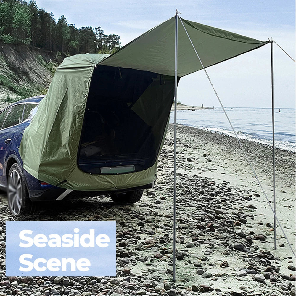 NesiTrik SUV Camping Tent - Water-Resistant Tailgate Canopy Shelter