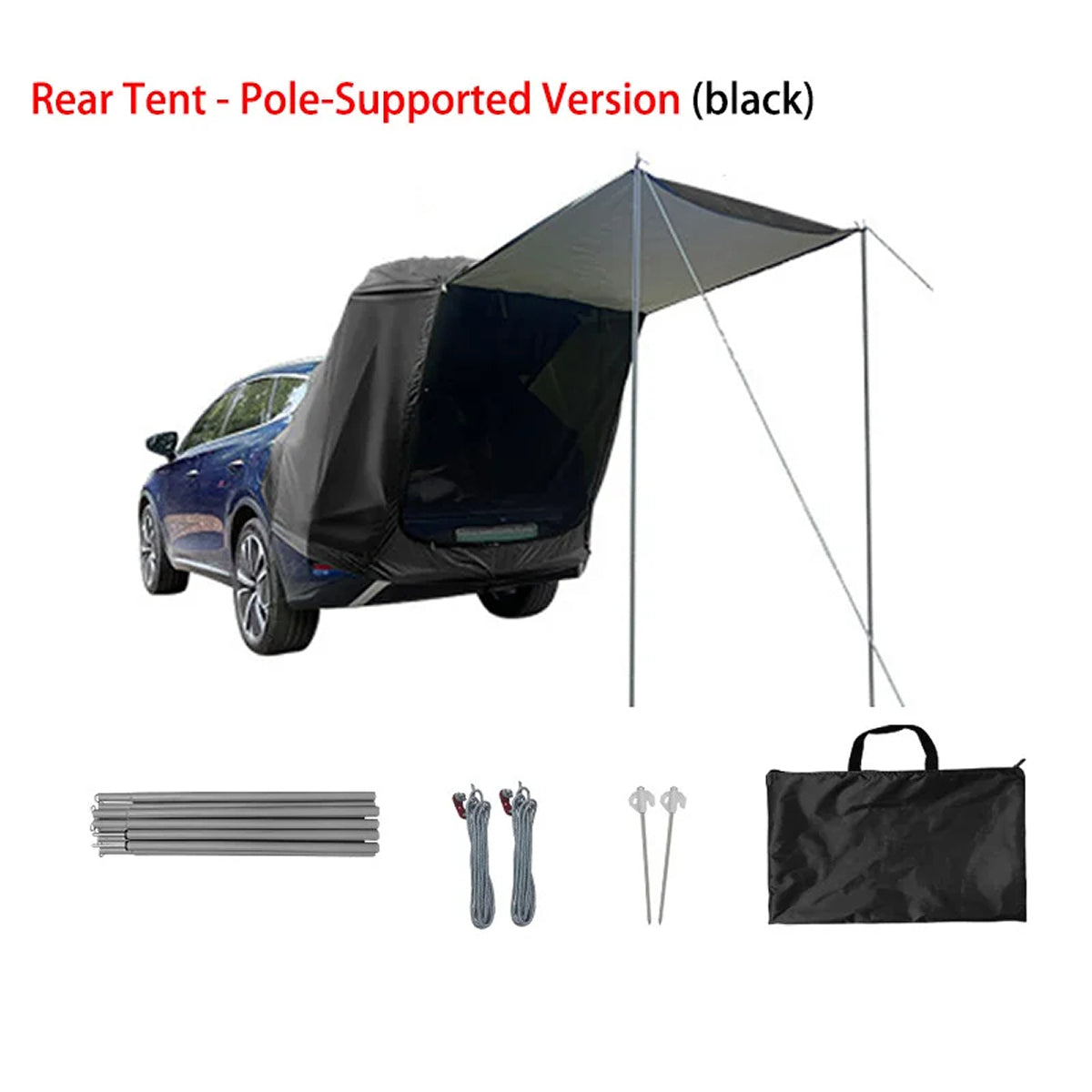 NesiTrik SUV Camping Tent - Water-Resistant Tailgate Canopy Shelter