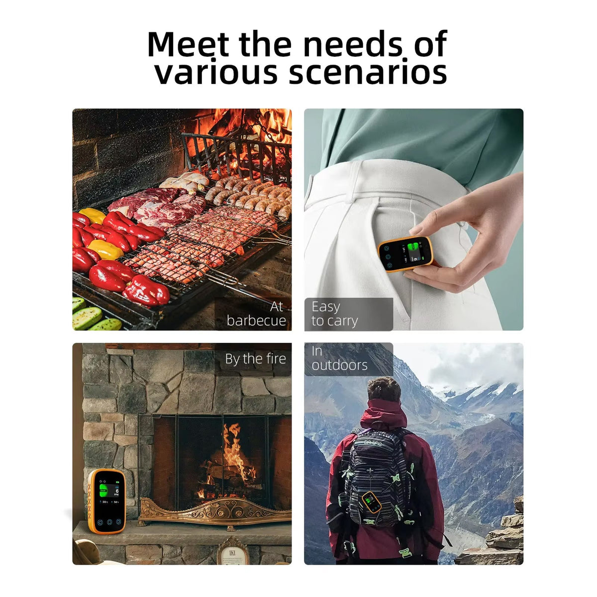 OxyyShield Portable Carbon Monoxide Detector UK