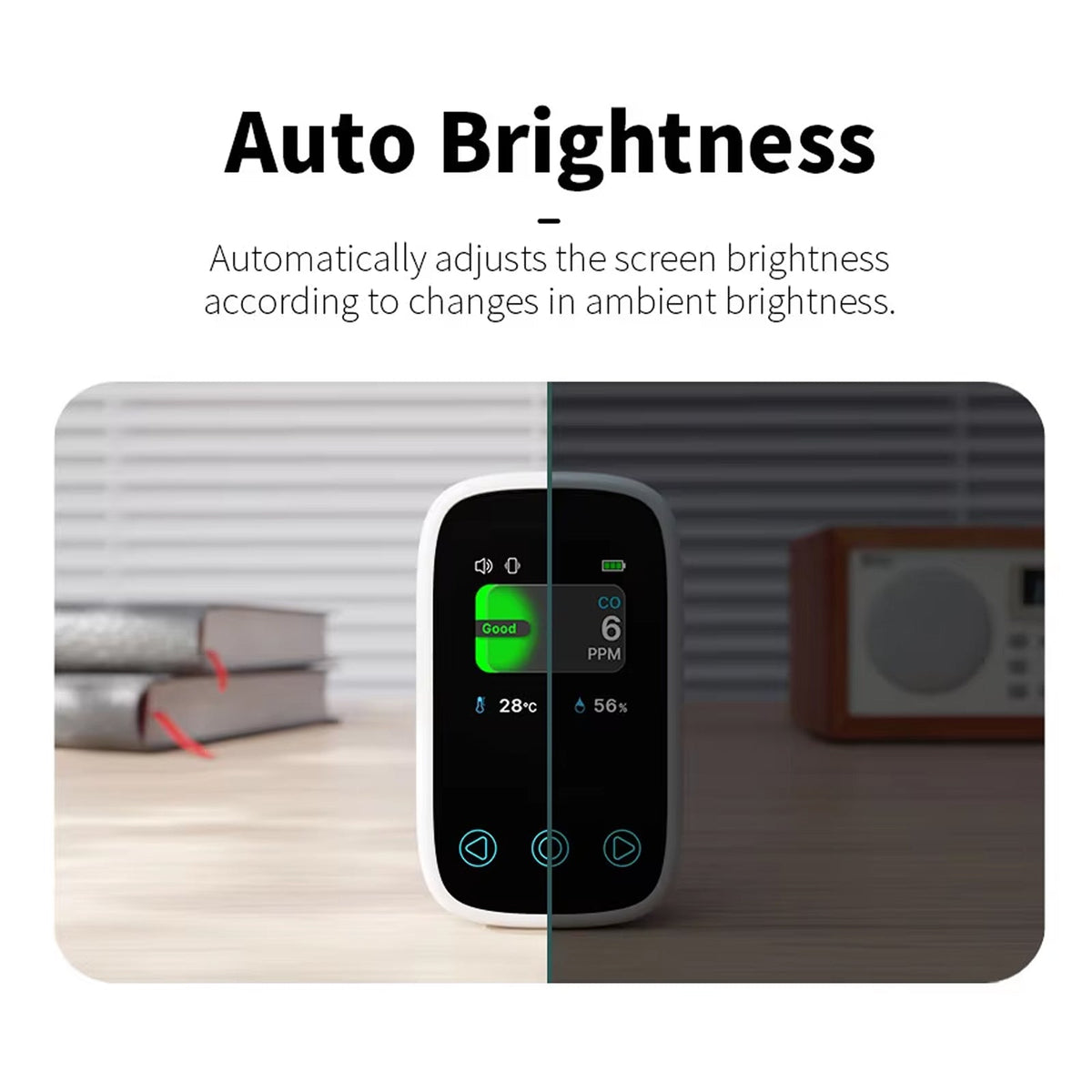 OxyyShield Portable Carbon Monoxide Detector UK