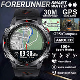 Pexoriax Rugged GPS Smartwatch with AMOLED Display