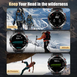 Pexoriax Rugged GPS Smartwatch with AMOLED Display