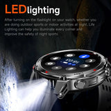 Pexoriax Rugged GPS Smartwatch with AMOLED Display