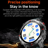 Pexoriax Rugged GPS Smartwatch with AMOLED Display