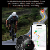 Pexoriax Rugged GPS Smartwatch with AMOLED Display