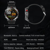 Pexoriax Rugged GPS Smartwatch with AMOLED Display