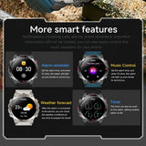 Pexoriax Rugged GPS Smartwatch with AMOLED Display