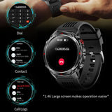 Pexoriax Rugged GPS Smartwatch with AMOLED Display
