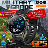 Pexoriax Rugged GPS Smartwatch with AMOLED Display
