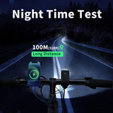 PumiLoci 3600LM Rechargeable Bicycle Light Set UK