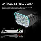PumiLoci 3600LM Rechargeable Bicycle Light Set UK