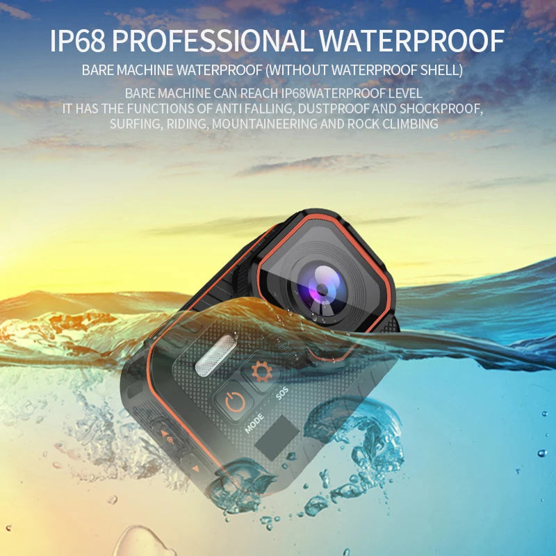 ReefiSnap 4K 60FPS Waterproof Action Camera