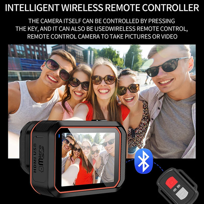 ReefiSnap 4K 60FPS Waterproof Action Camera