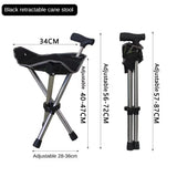 Restixi 2-in-1 Folding Walking Stick Seat for Mobility
