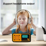 SafeNetto Hand Crank Radio | Emergency Weather Radio & Power Bank