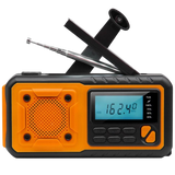 SafeNetto Hand Crank Radio | Emergency Weather Radio & Power Bank