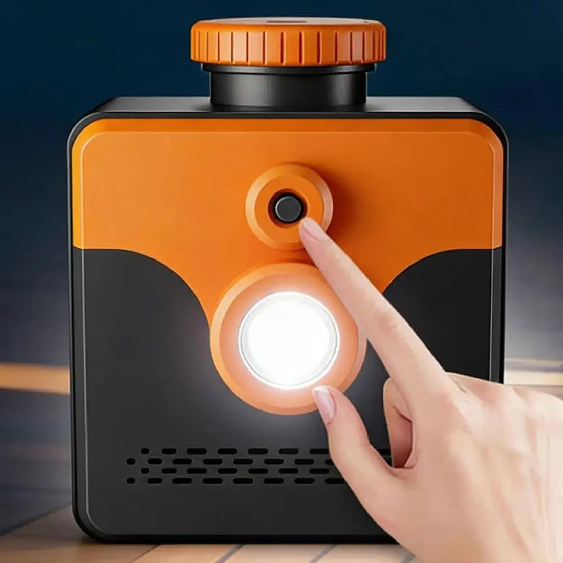 SalVynix Salt Water Lamp Emergency LED Light