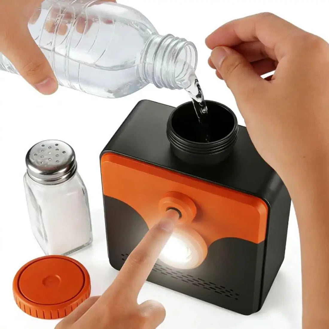 SalVynix Salt Water Lamp Emergency LED Light