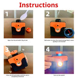 SalVynix Salt Water Lamp Emergency LED Light