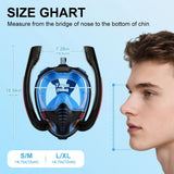 Sealenzi - Full Face Snorkel Mask For Underwater Entertainment