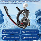 Sealenzi - Full Face Snorkel Mask For Underwater Entertainment