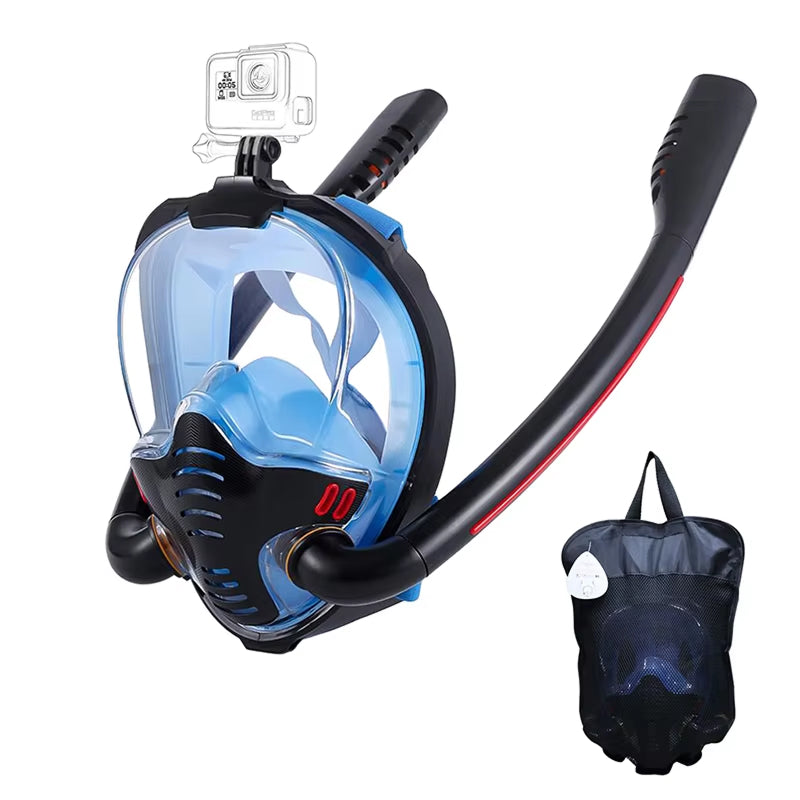 Sealenzi - Full Face Snorkel Mask For Underwater Entertainment