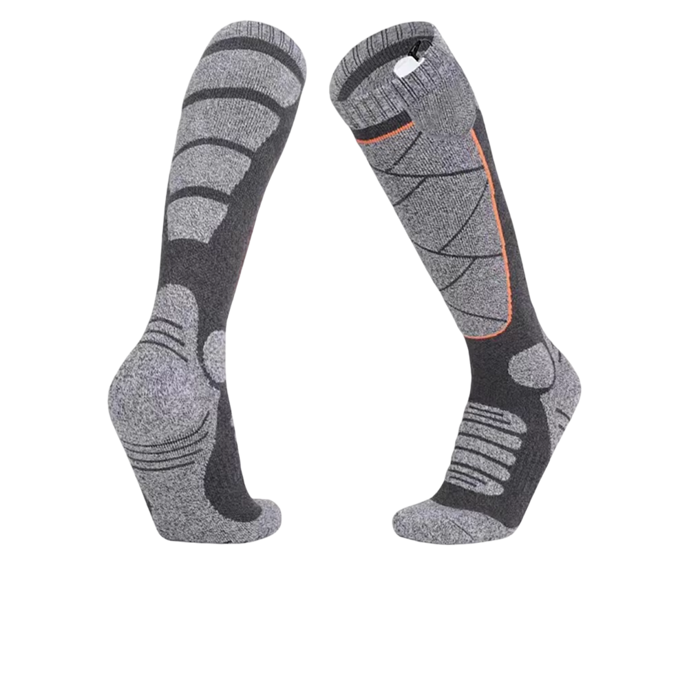 SkiHeati Rechargeable Heated Ski Socks for Winter Sports & Hiking
