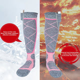 SkiHeati Rechargeable Heated Ski Socks for Winter Sports & Hiking