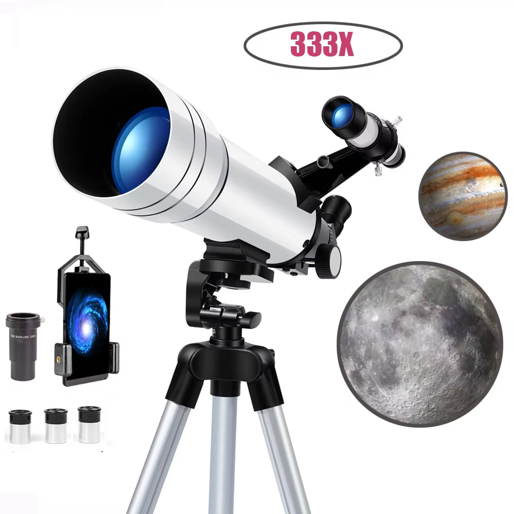 StariBud 70mm HD Telescope for Kids and Beginners UK