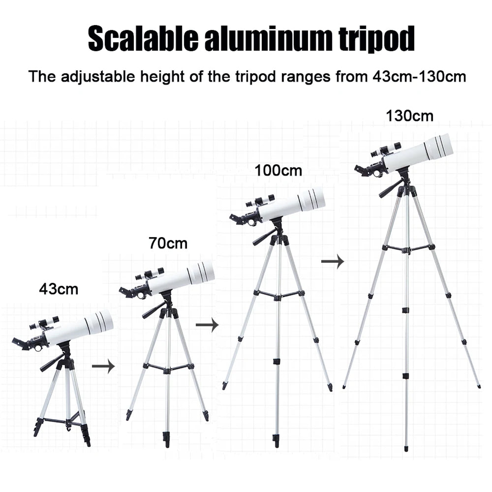 StariBud 70mm HD Telescope for Kids and Beginners UK