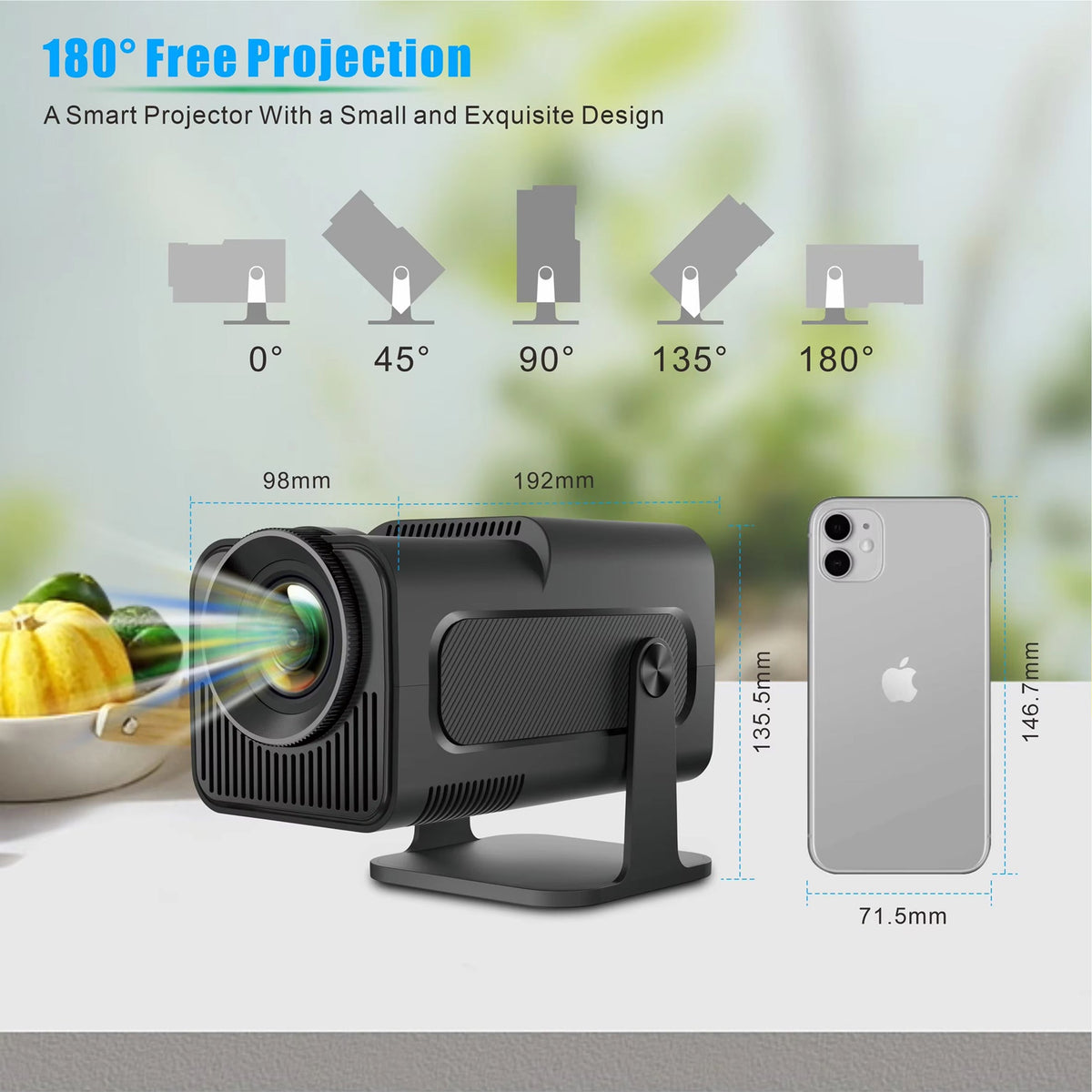 SuniiStage - 4K Projector For Outdoor Activities