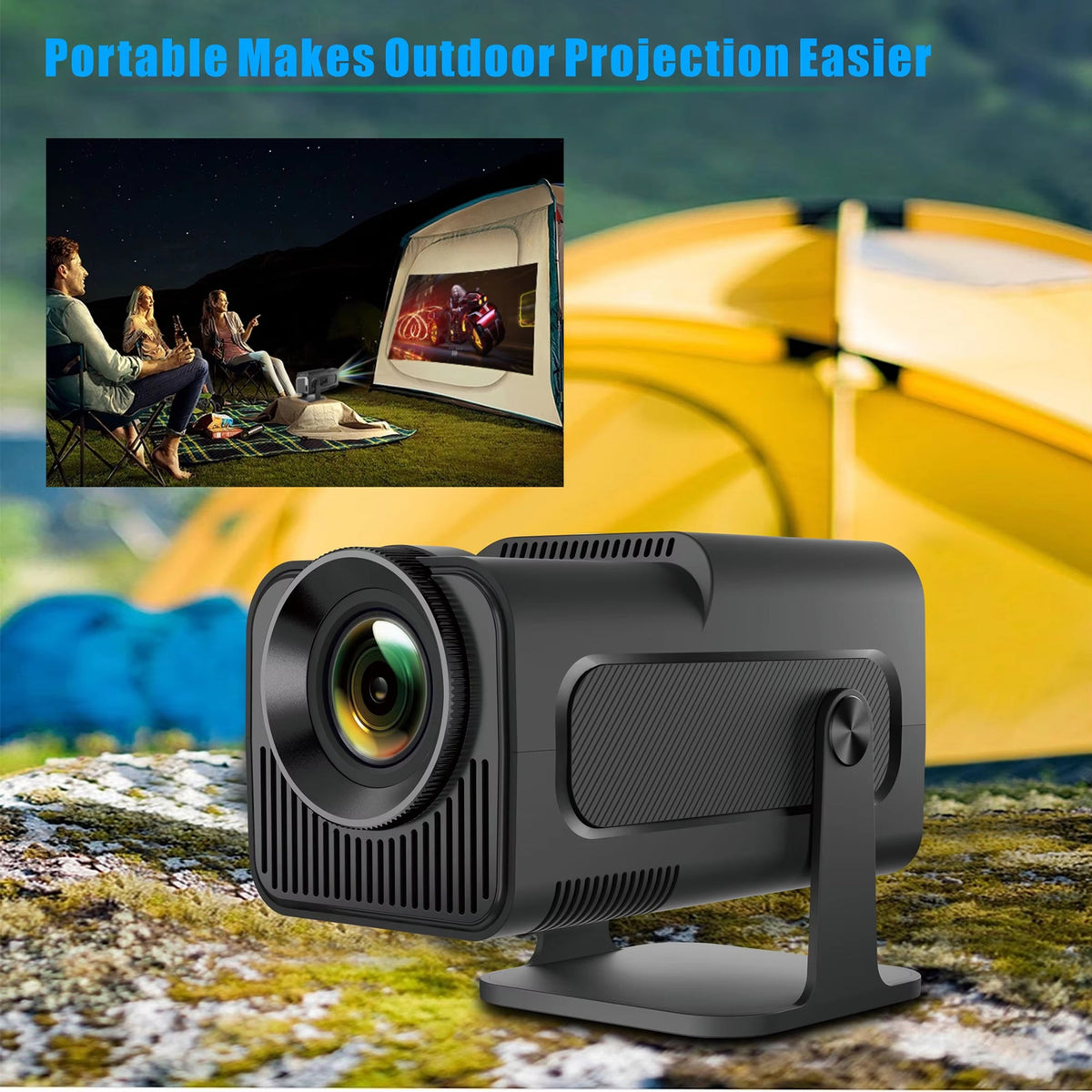 SuniiStage - 4K Projector For Outdoor Activities