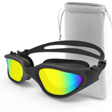 SwiGoxim Polarised Swim Goggles with 180° Panoramic Anti-Fog View