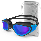 SwiGoxim Polarised Swim Goggles with 180° Panoramic Anti-Fog View