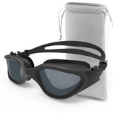 SwiGoxim Polarised Swim Goggles with 180° Panoramic Anti-Fog View