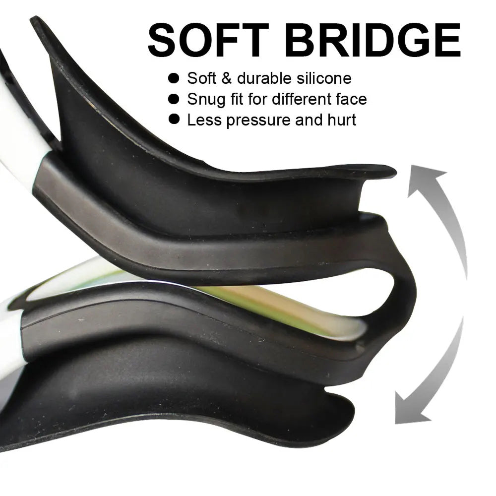 SwiGoxim Polarised Swim Goggles with 180° Panoramic Anti-Fog View