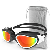 SwiGoxim Polarised Swim Goggles with 180° Panoramic Anti-Fog View