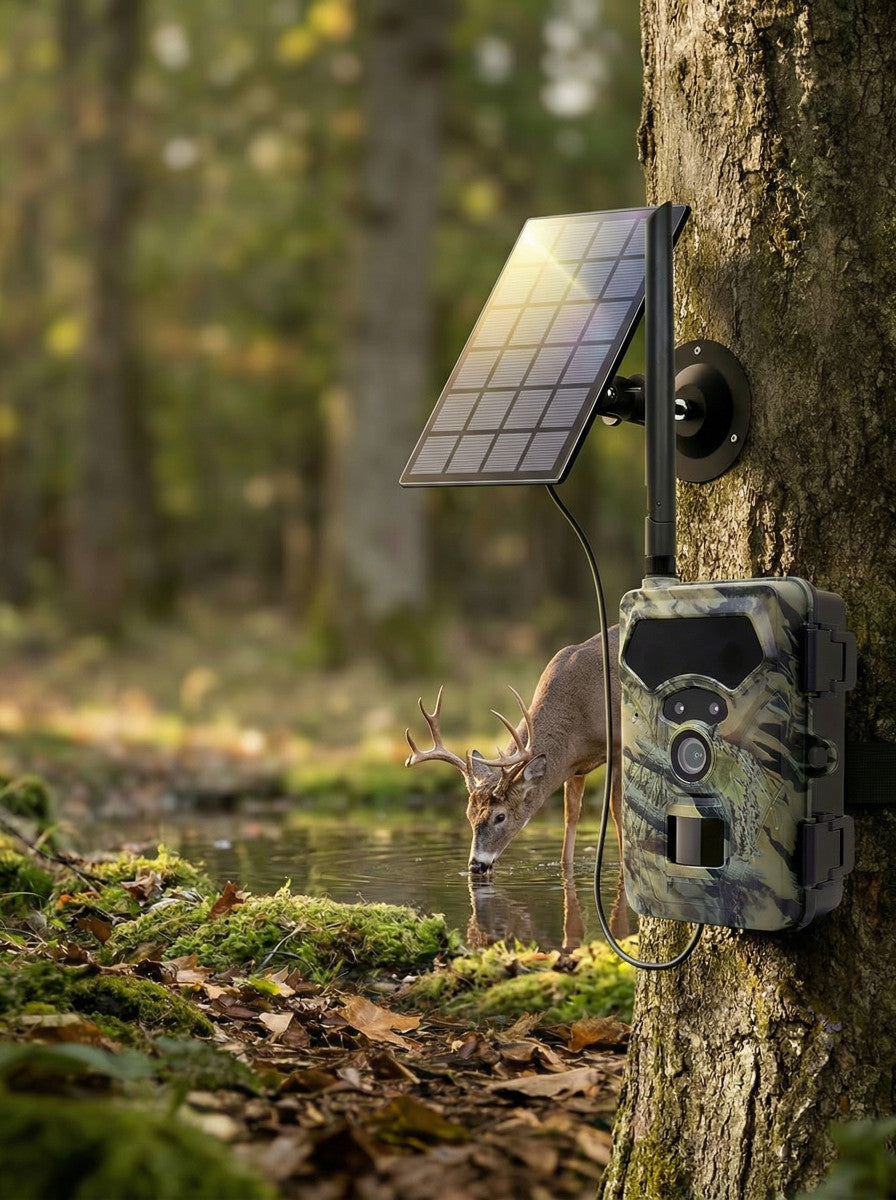 DawniCam 4G Solar Wildlife & Security Camera UK