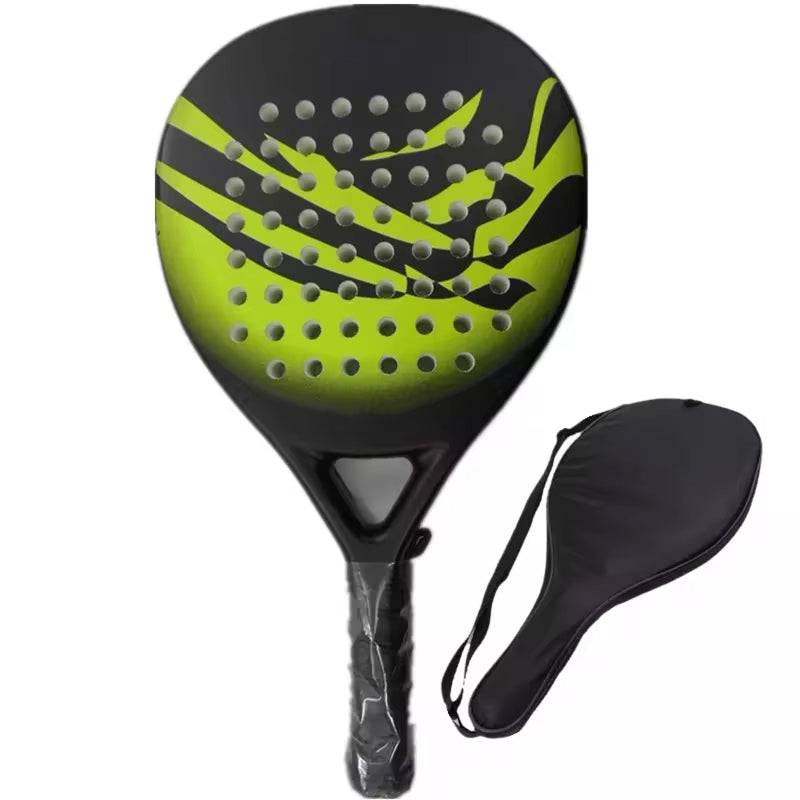 Tennisixo Beginner Padel Racket - Carbon Fibre & EVA Core