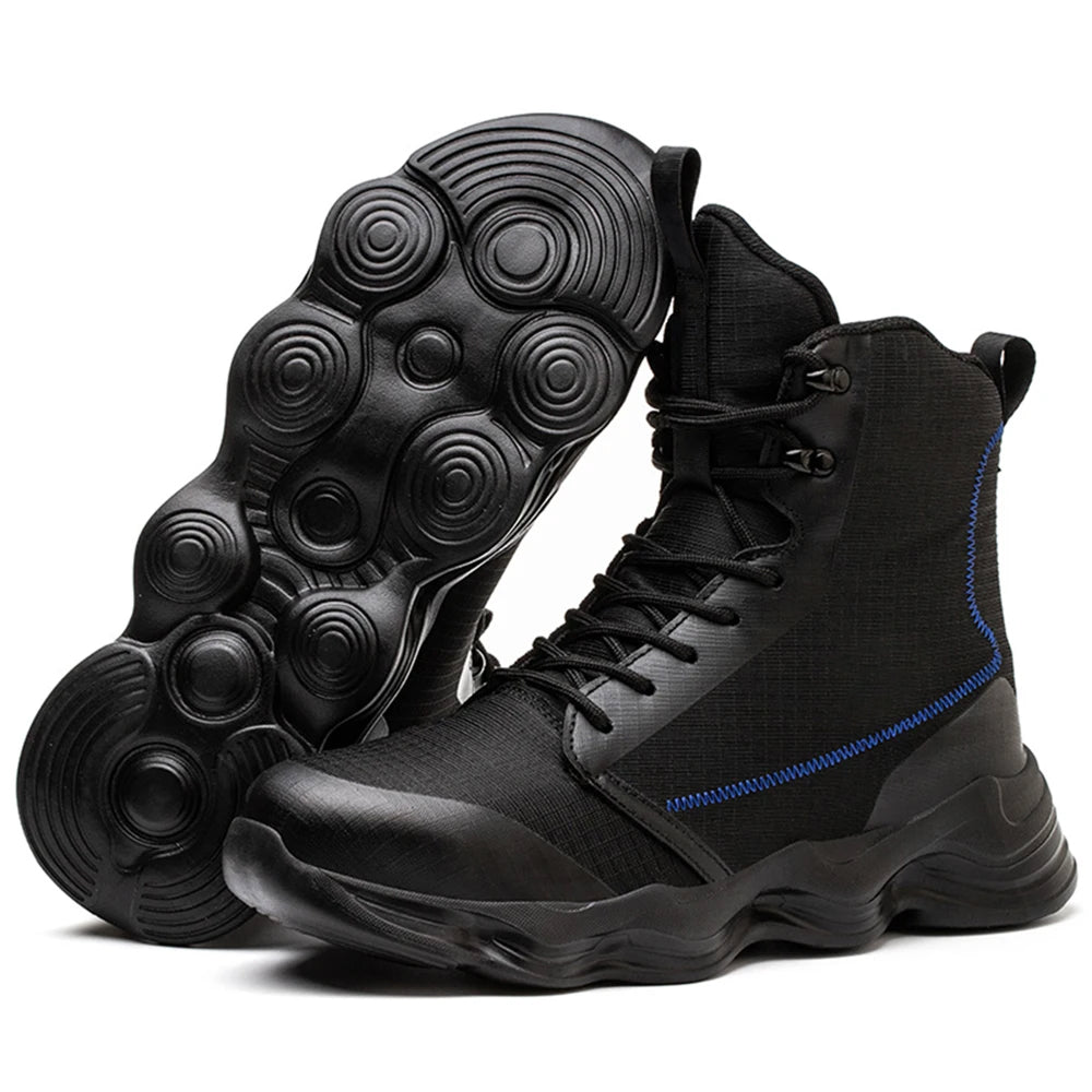 Torbefix Waterproof Motorcycle Boots with Metal Toe Cap