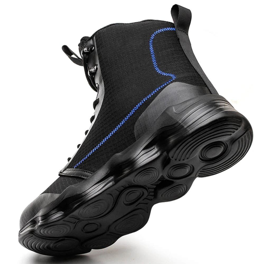 Torbefix Waterproof Motorcycle Boots with Metal Toe Cap
