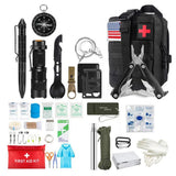 VanTrekie Outdoor Survival Kit & Emergency First-Aid MOLLE Pouch
