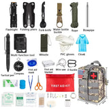 VanTrekie Outdoor Survival Kit & Emergency First-Aid MOLLE Pouch